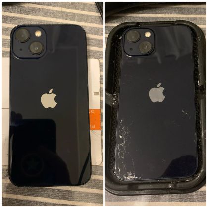 Замена заднего стекла iPhone 13