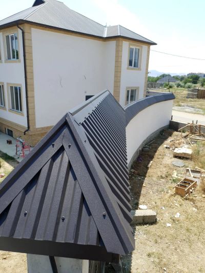 Заборная крыша 