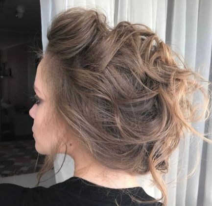 гранж укладка