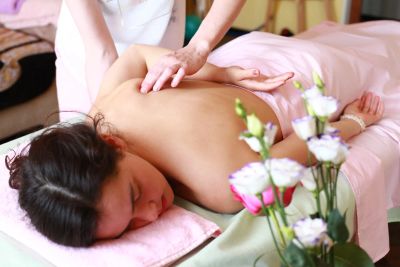 Массаж на Парке Победы.