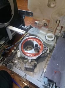 Герметизация посудомоечной машины Bosch после протечки (ошибка Е15)