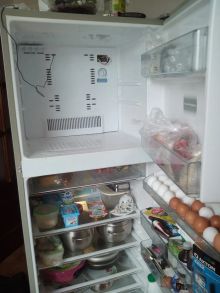 Ремонт холодильника «Тошиба», замена датчика оттайки