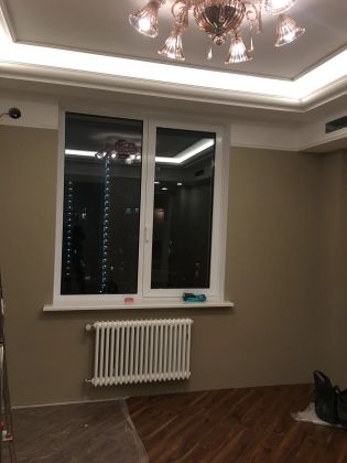 Вся комната покрашена американской качественной краской