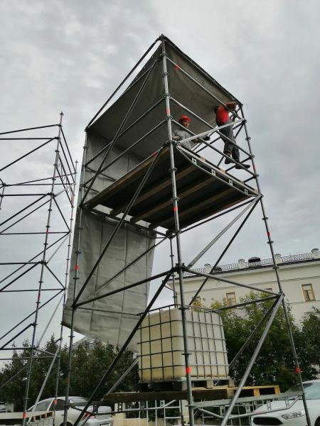 Помощь в сборке металлоконструкции монтажной фирме из Москвы
