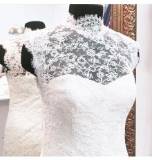 Корсетное свадебное платье для росписи