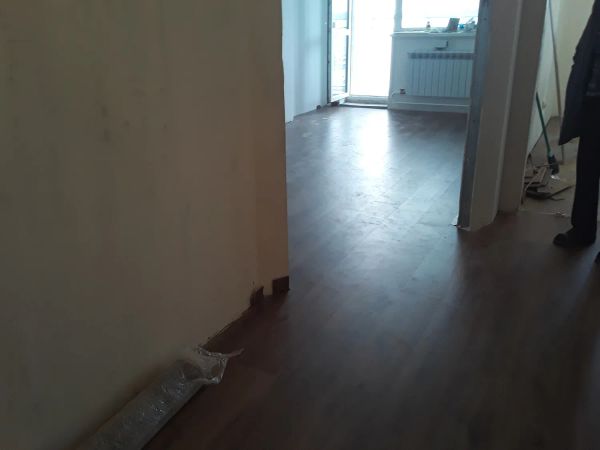 Укладка ламината.