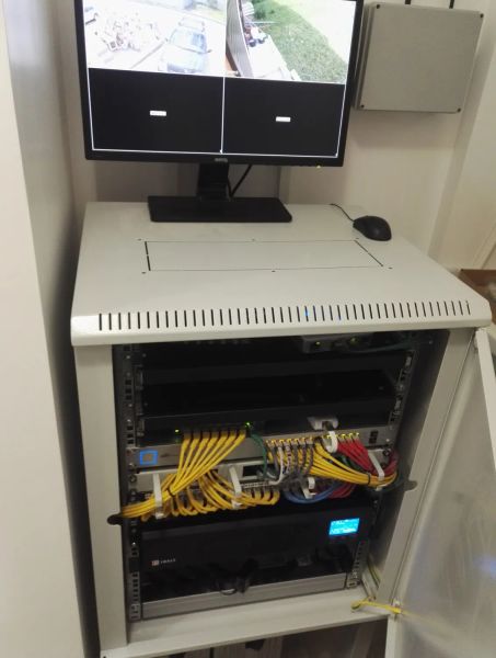 Проектирование и монтаж телекоммуникационных систем (ТВ и Интернет) с установкой главных модулей в шкаф