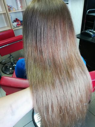 Наращивание волос. Славянский волос. 45 см, 140 прядок
