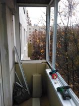 Балкон в процессе...