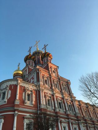 Храм Собора Пресвятой богородицы (Строгановская церковь) в Нижнем Новгороде