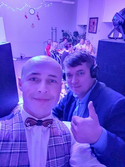 Я и мой супердиджей!