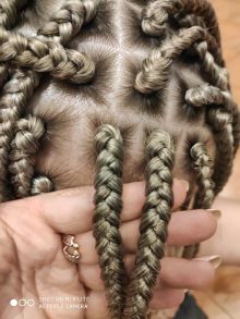 Плетение боксерских кос