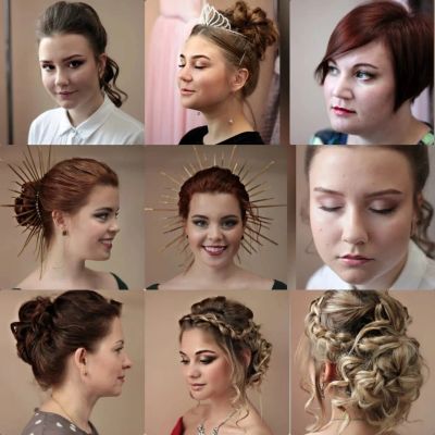 Макияж и укладка на выпускной. Выпускница +мама