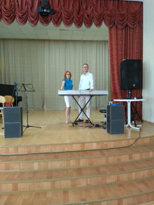 Концерт в Новосибирском пансионате с программой «Ретро»