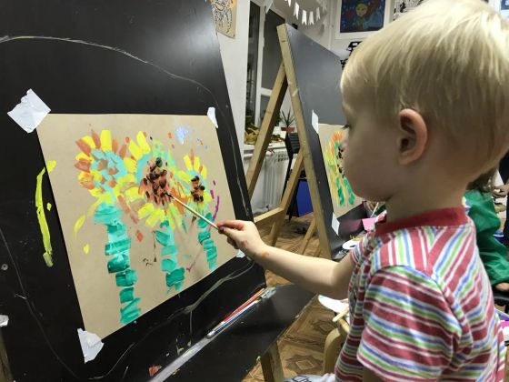 Рисование с малышами от 2,5 лет