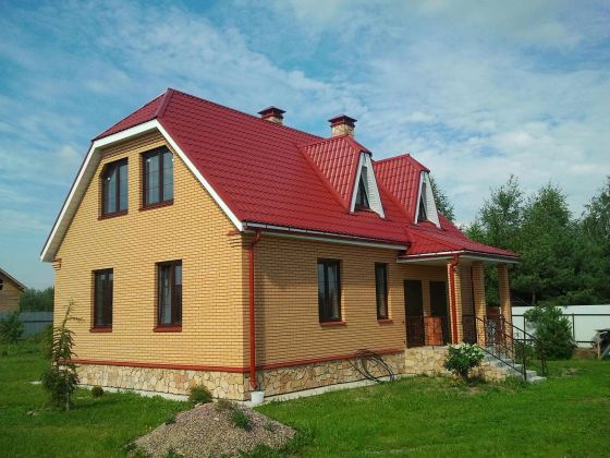 Строительство дома в Гжели