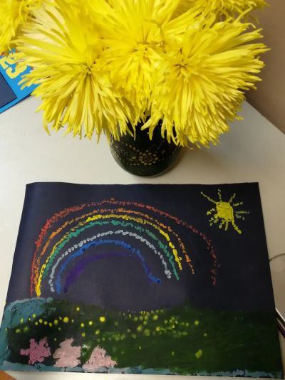 Радуга. Миша, 4 года