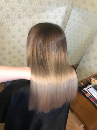 Восстановление + полировка волос
