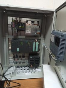 сборка щита для дистанционного контроля за компрессорами