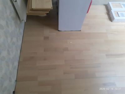 монтаж паркетной доски на клей