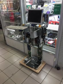 Сборка мини робота, от комплектующих компьютера