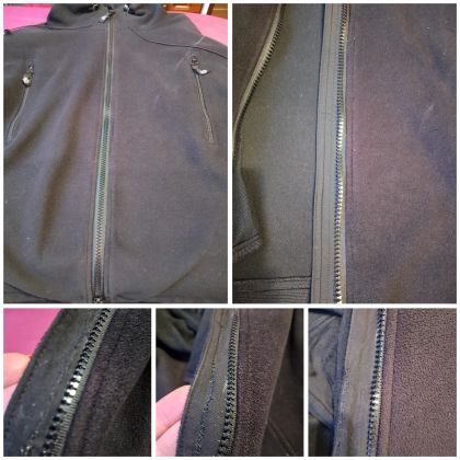 Замена молнии, ремонт планки под молнией