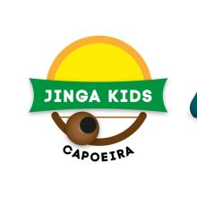Логотип для детской школы капоэйры