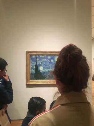 Starry Night by Van Gogh in Museum of Modern Art in New York. 
You will enjoy art with me, because you will be able to speak about paintings in English 