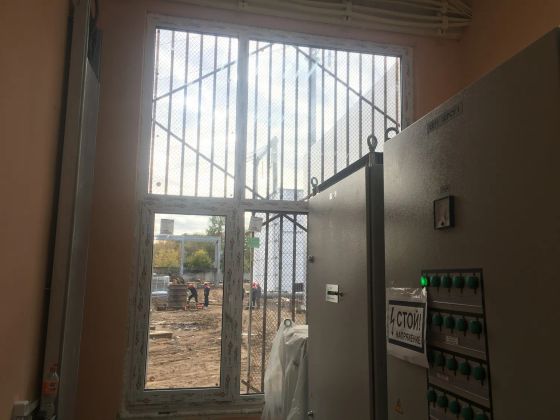 Демонтаж старого пвх окна,монтаж нового пвх окна, объект подстанция Гольяново,26 сентября 2019. 