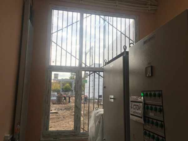 Демонтаж старого пвх окна,монтаж нового пвх окна, объект подстанция Гольяново,26 сентября 2019. 