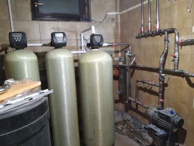 Узел ввода хвс и водоподготовки