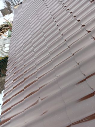 Кровельная работа выполнена качественно