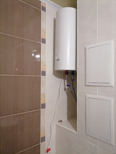 Установка водонагревателя