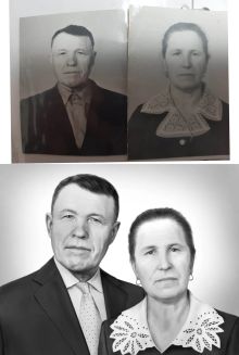 реставрация фото до и после