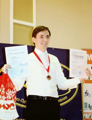 Награды на конкурсе в Санкт-Петербурге