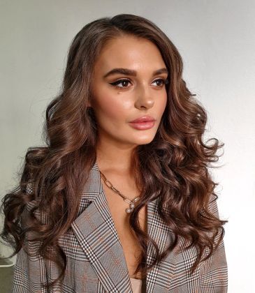 Макияж для съемки в каталоге 1001DRESS 