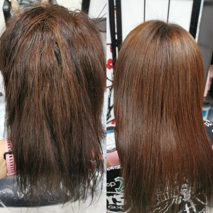 Восстановление и выпрямления волос бразильским составом