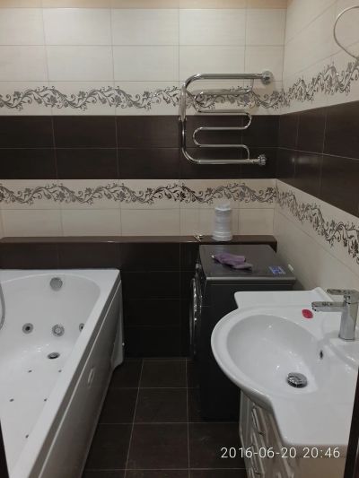 Готовый результат, ремонт ванной.