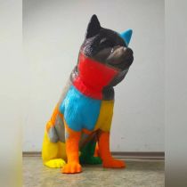 Моделирование и 3D-печать фигуры собаки для дальнейшей грунтовки и покраски изделия