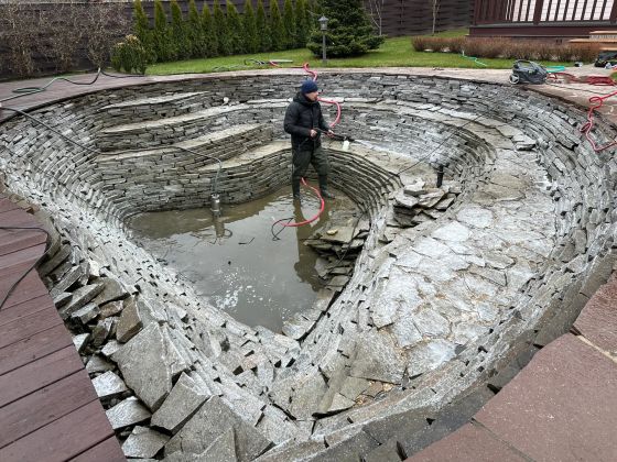 Химическая дезинфекция пруда