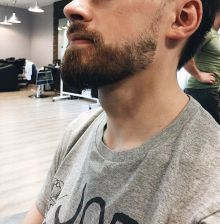 Моделирование бороды и усов
