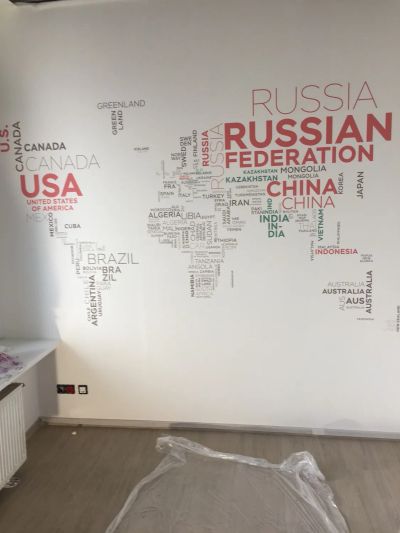 Фотообои на основе стеклохолста