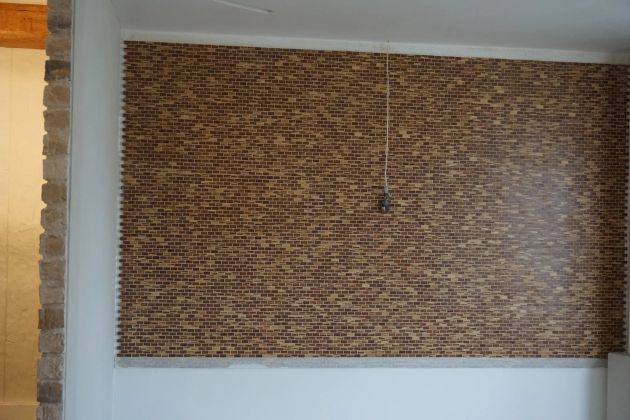 Оклейка потолка плитками из декоративной листовой пробки, Иголкин К.В.