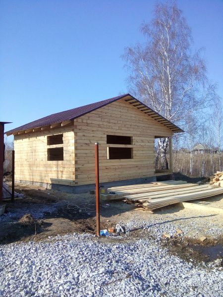 Баня 6x8 г. Кемерово 