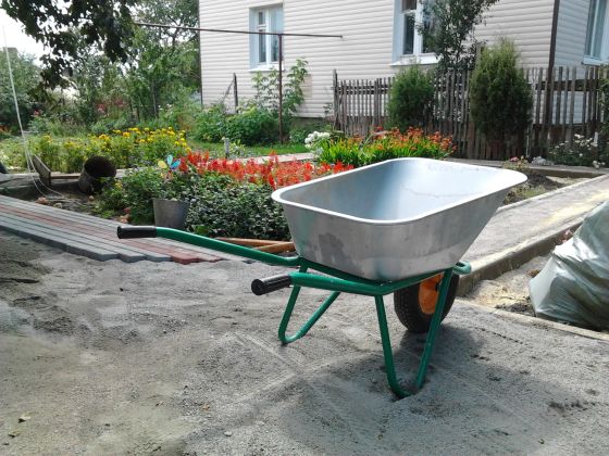 Укладка брусчатки