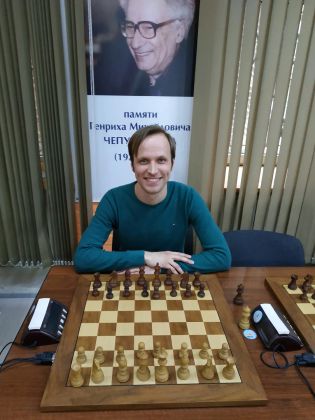 В шахматном клубе «Овертайм» в Санкт-Петербурге