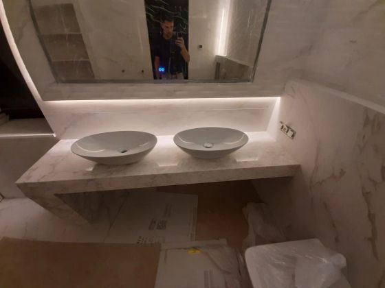 Столешница в ванную
