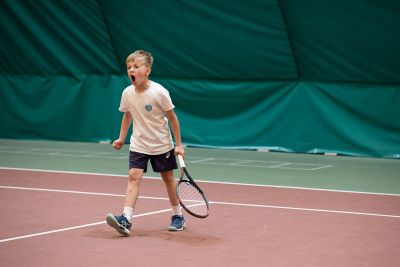 Съемка детского турнира по теннису