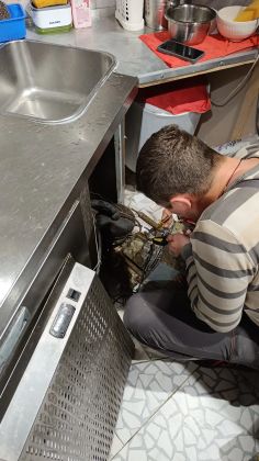 Замена компрессора холодильника 