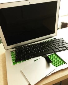 Замена клавиатуры и тачпада, MacBook Air